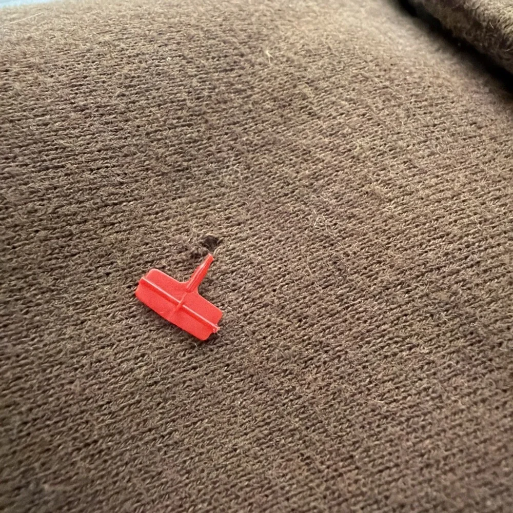 The North Face Men's Fleece Lined Medium Brown‎ Hooded Long Sleeve Coat